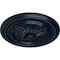 Ekena Millwork Chester Ceiling Medallion (Fits Canopies up to 2 1/4"), 15 3/4"OD x 1 7/8"P, Midnight Dream CM15CHMDF - alternate 2